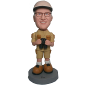 Male Adventure Custom Bobblehead