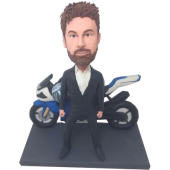 Motorcycle Bobblehead