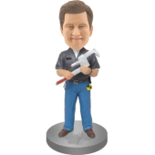Customised Mechanic Bobble Head