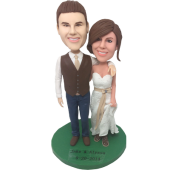 New Couple Wedding Cake Topper
