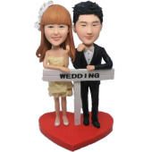 Newlyweds Custom Bobbles
