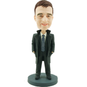 Office Man Personalised Bobblehead