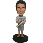 Personalized Fisher Bobble Head