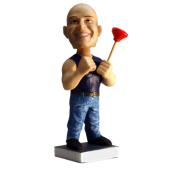 Custom Plumper Bobblehead