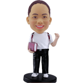 School Boy Custom Bobblehead