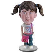 Fashion School Girl Custom Bobblehead