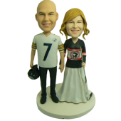 Sport Fans Wedding Cake Topper
