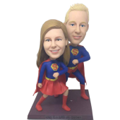 Super Couple Wedding Bobbleheads
