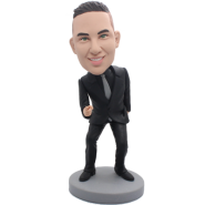Confident Man Custom Bobble Head