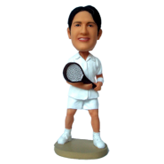 Custom Bobble Head Tennis Man