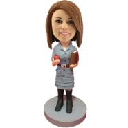 Custom Bobblehead Woman Teacher