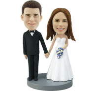 Custom Bride and Groom Bobble head