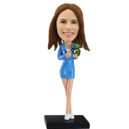 Customized bobblehead Fashion Model