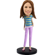 Customized Bobblehead Sexy Lady