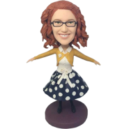 Dancing Girl Custom Bobblehead