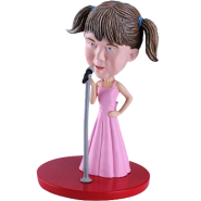 Personalized Bobble Head Singer