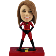 Super Lady Custom Bobble Head