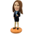 Custom Sexy Office Lady Bobble head