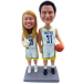 Basketball Theme Wedding Cake Topper