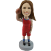 Personalized Bobble Head Girl Basketball