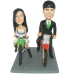 Dirtbike Couple Cake Topper
