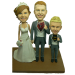 Superhero Family Wedding Cake Toppers