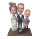 4 People Family Bobbleheads