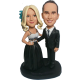 Crace Couple Wedding Bobblehead