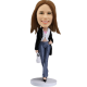 Custom Bobblehead Stylish Girl