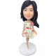 Custom Fashion Girl Bobble Head