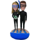 Diving Wedding Bobbleheads