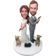 Heroes and Dogs Wedding Bobbles