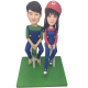 Mario Style Couple Bobbleheads