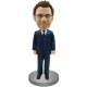 Personalised Bobble Head Airline Pilot