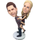 Piggyback Wedding Cake Topper