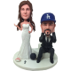 Sport Fans Wedding Cake Toppers