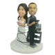 Wrapped up in Games Cake Toppers