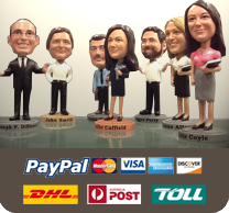 corporate bobbleheads gift 